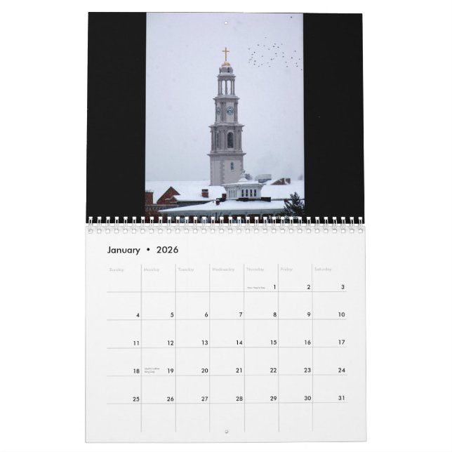 Calendário Frederick, Maryland 2012 (Jan 2026)