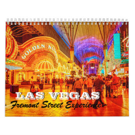 Calendário Fremont Street Experience Las Vegas