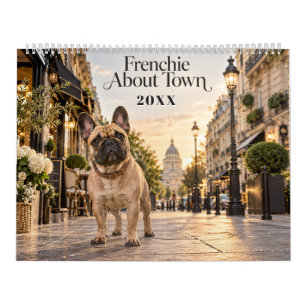 Calendário Frenchie pela Cidade Vida Urbana