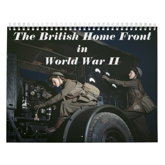Calendário Frente Casa Britânica na Segunda Guerra Mundial (Capa)