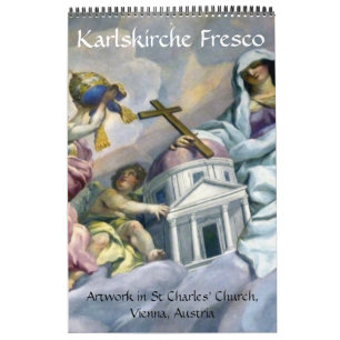 Calendário frescos de igreja