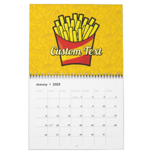 Calendário Fries franceses