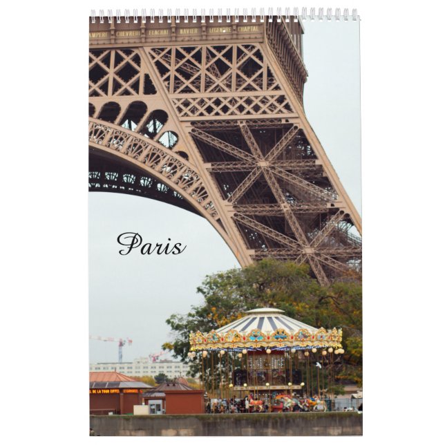 Calendário From Paris With Love Calendar (Capa)