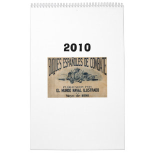 Calendário Frota espanhola 1898