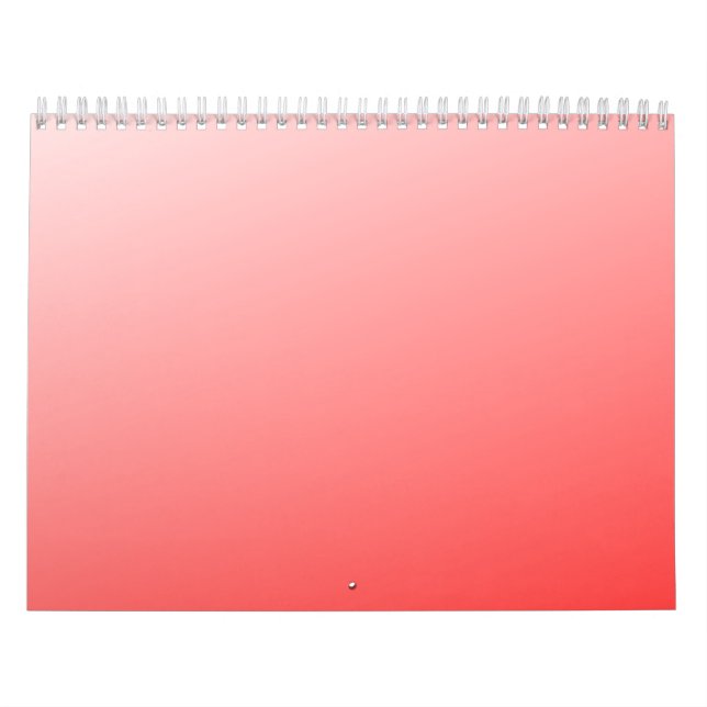 Calendário Fundo Abstrato Minimalista com Gradiente Rosa Verm (Capa)