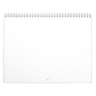 Calendário Fundo Minimalista Branco – Tela em Branco Sólida
