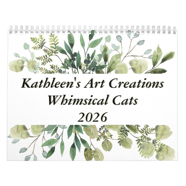 Calendário Funny and Whimsical Cat Lover Calendar (Capa)