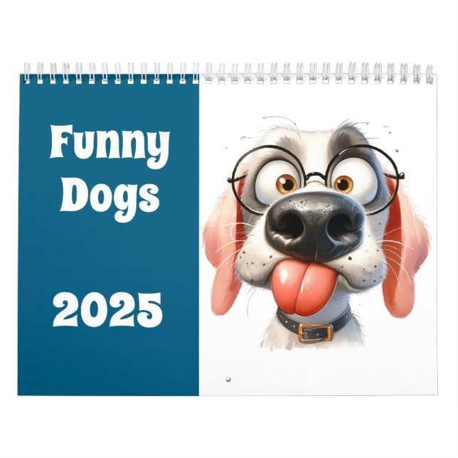 Calendário Funny_Dogs (Capa)