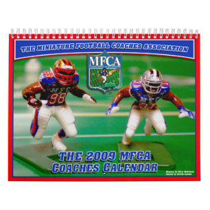 Calendário Futebol da miniatura de MFCA 2009