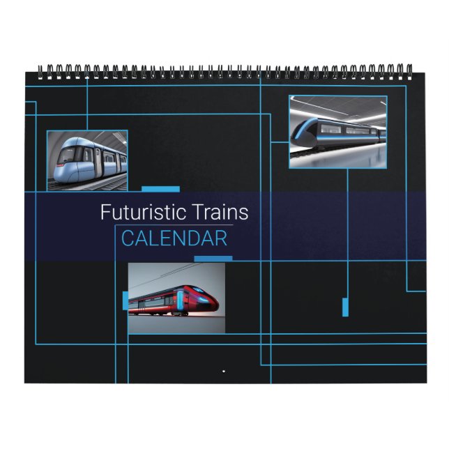 Calendário Futurístico dos Comboios (Capa)
