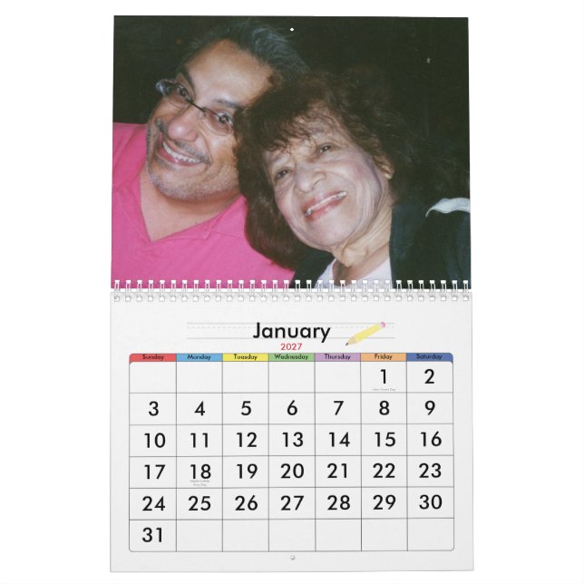 Calendário (G)Calendário Mamário 2011D (Jan 2027)