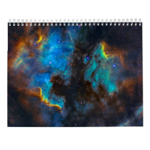 Calendário Galáxia Universo Sistema Solar