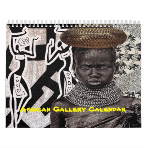 Calendário "Galeria de Arte Africana"