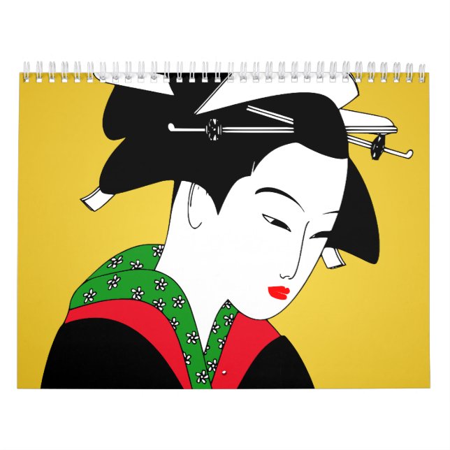 Calendário Garota japonesa (Capa)