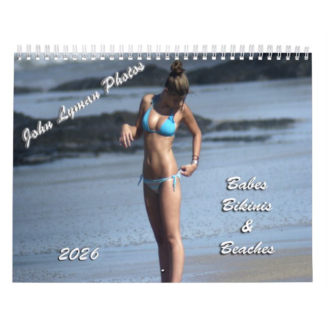 Calendário Garotas de Biquíni 2026 (Capa)