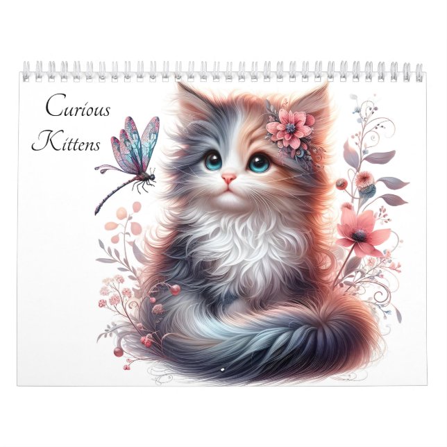 Calendário Gatinhos Curiosos (Capa)