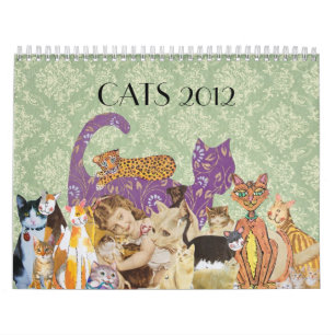 Calendário Gatos 2012