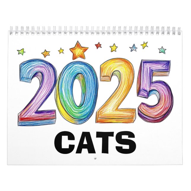 Calendário Gatos 2025 (Capa)