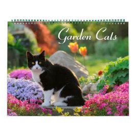 Calendário Gatos de Jardim - tamanho grande