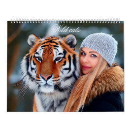 Calendário Gatos e mulheres selvagens