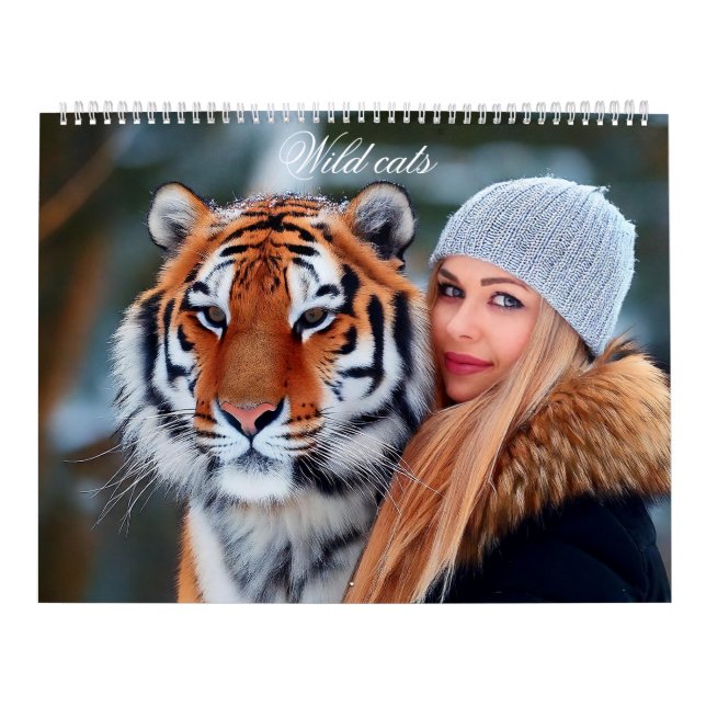 Calendário Gatos e mulheres selvagens (Capa)