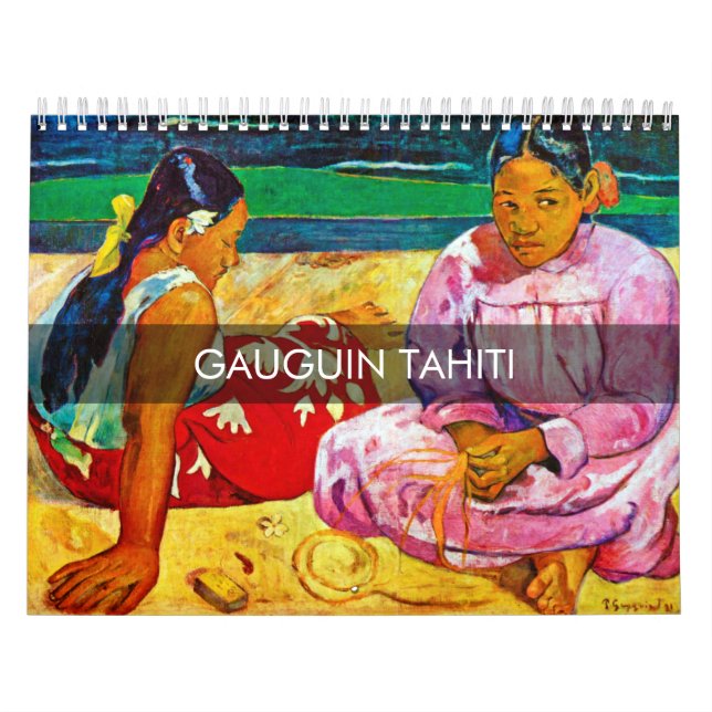 Calendário Gauguin Taiti (Capa)