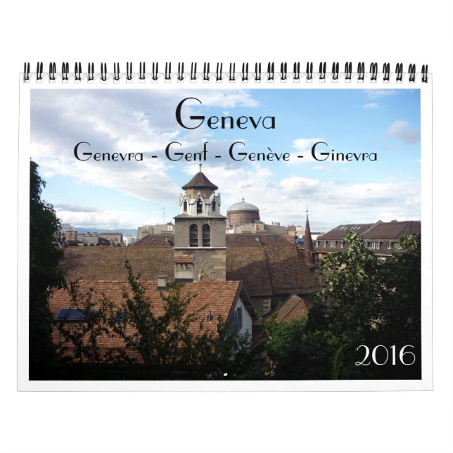 Calendário Genebra 2016 (Capa)