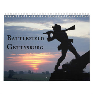 Calendário Gettysburg Battlefield