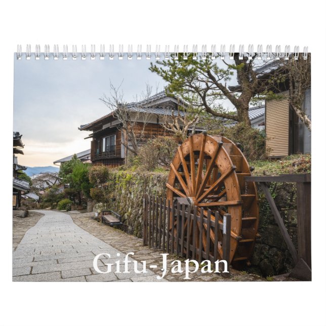 Calendário Gifu-Japão (Capa)