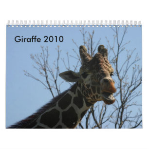 Calendário Girafa 2010