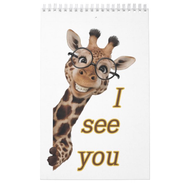 Calendário Girafa.Text.Vejo você (Capa)
