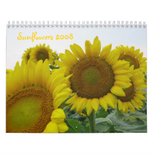 Calendário Girassóis 2008
