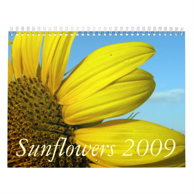 Calendário Girassóis 2009 (Capa)