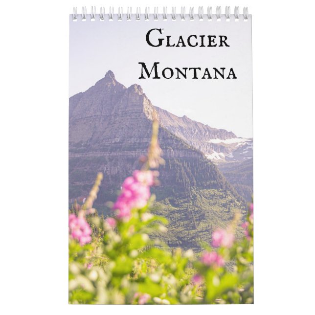 Calendário Glacier Montana (Capa)