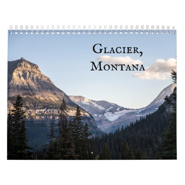 Calendário Glacier Montana (Capa)