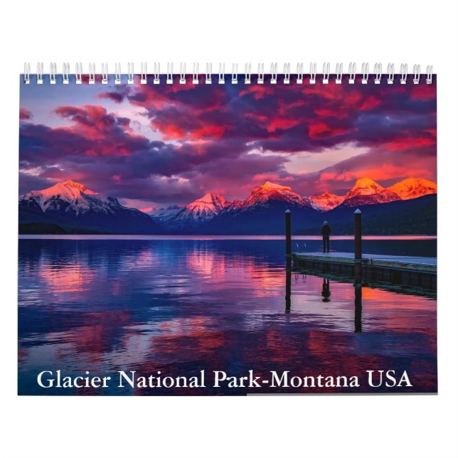 Calendário Glacier National Park-Montana (Capa)