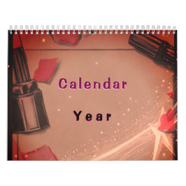 Calendário Glam Retro