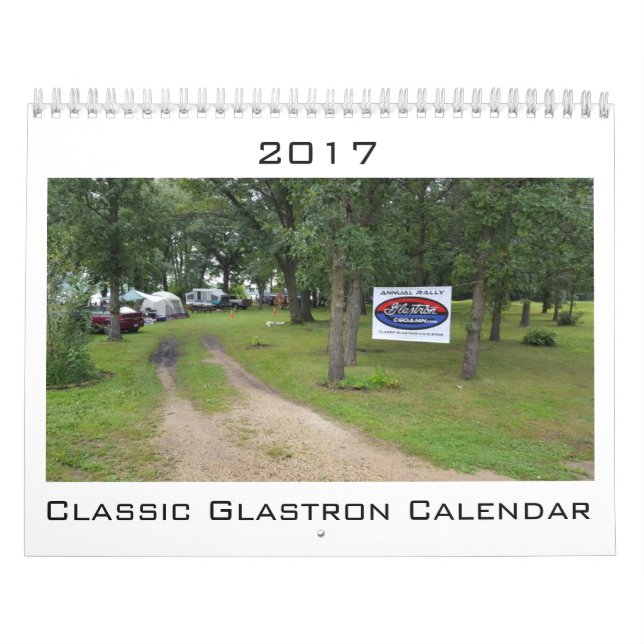 Calendário Glastron Clássico 2017 (Capa)