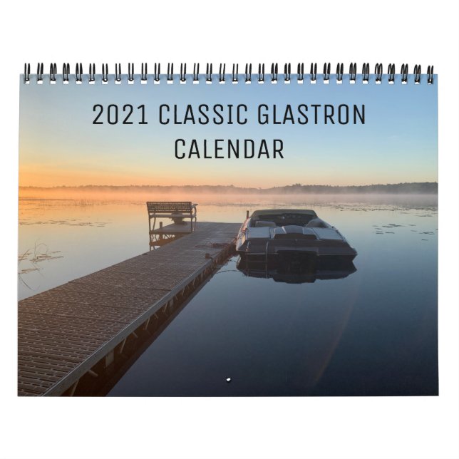 Calendário Glastron Clássico 2021 (Capa)