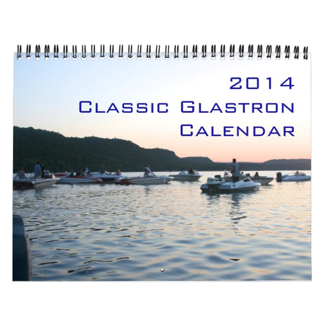 Calendário Glastron Clássico CGOAMN 2014 (Capa)