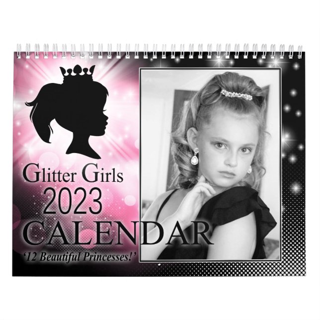Calendário Glitter Girls 2023 (Capa)