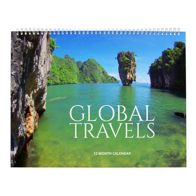Calendário Global Travels (Capa)