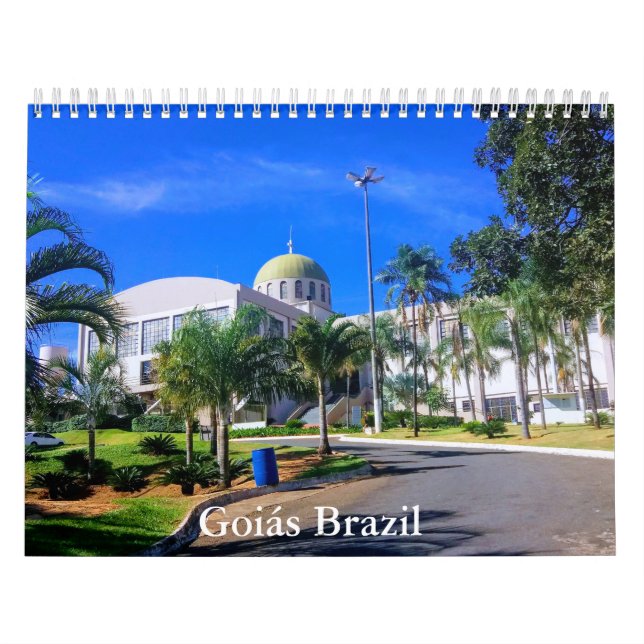 Calendário Goiás Brasil (Capa)