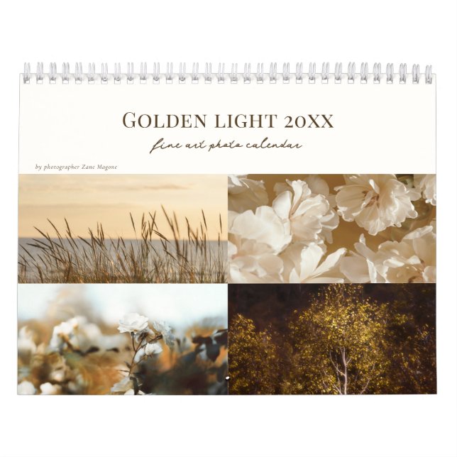 Calendário Golden Light 2026 (Capa)
