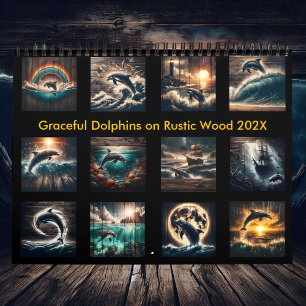 Calendário Golfinhos Graciosos na Madeira Russa 2025
