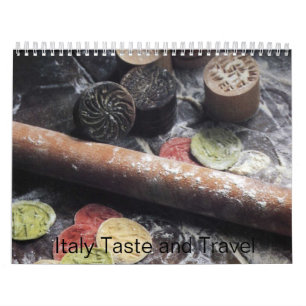 Calendário Gosto de Italia e viagem 2009
