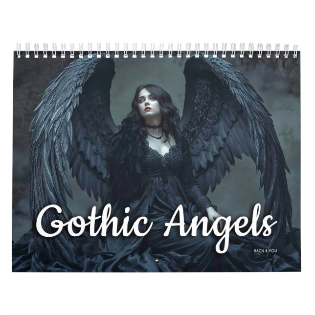 Calendário Gothic Angels Calendar (Capa)