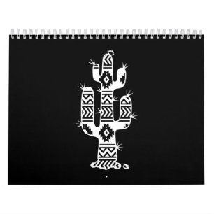 Calendário Gráfico do Aztec Cactus