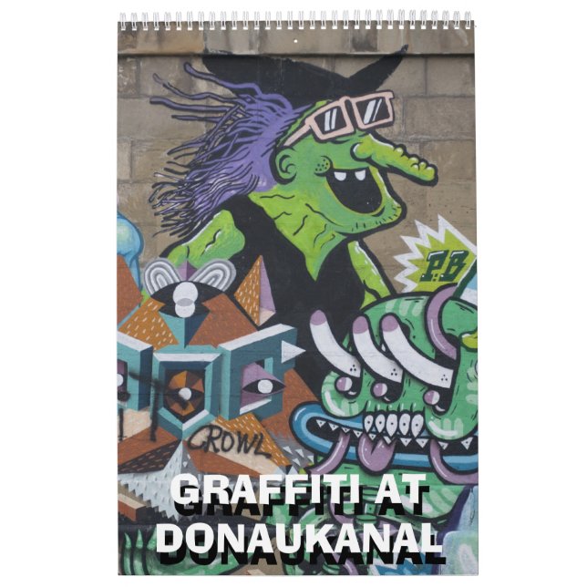 Calendário Grafite Em Viena, Áustria (Capa)
