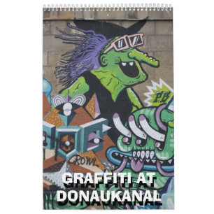 Calendário Grafite Em Viena, Áustria